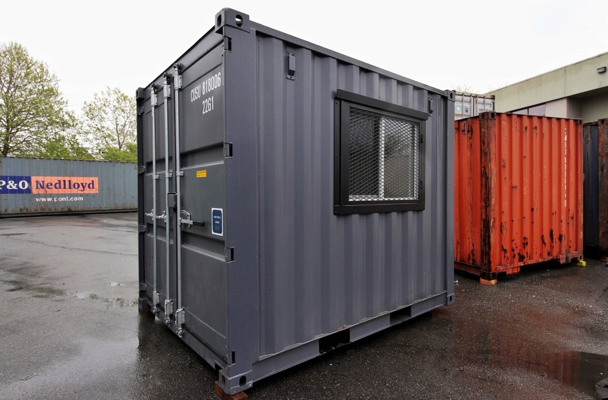 10&rsquo; Office CUBE &ndash; Wood Finished - Metro Container PTY LTD