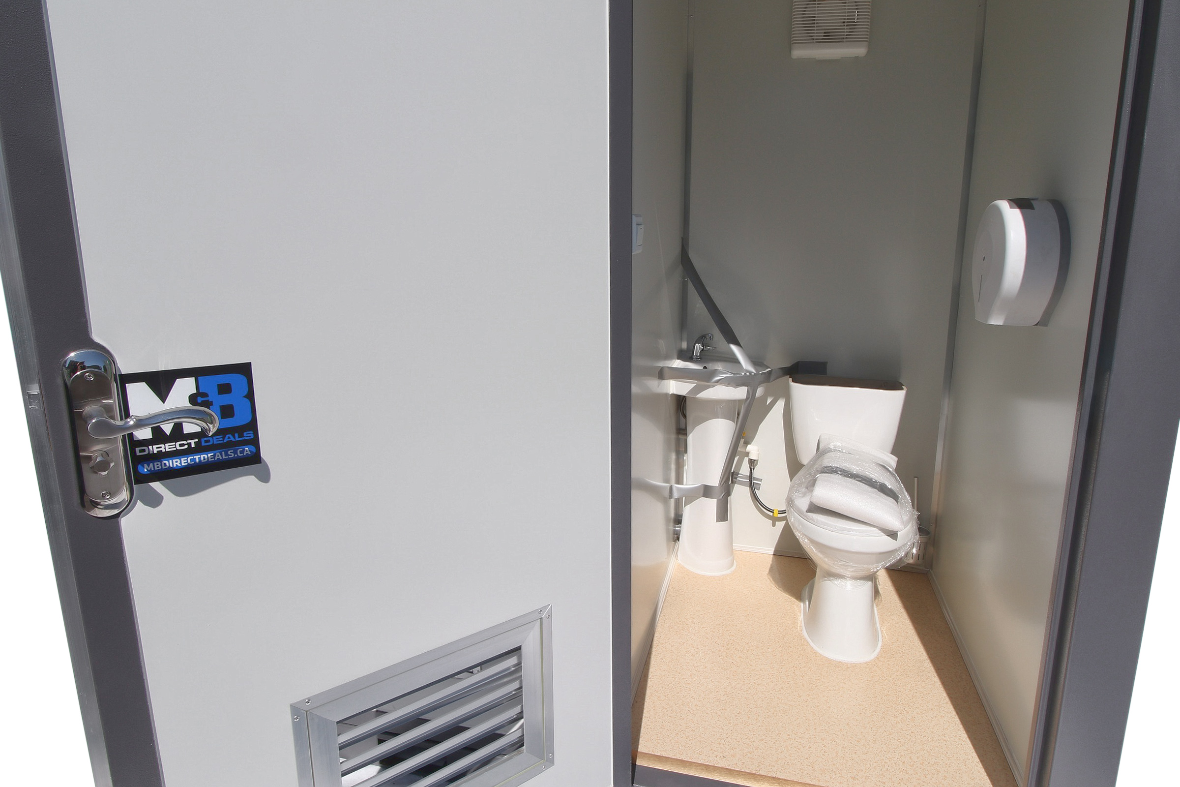 M&B | Double Stall Portable Washroom - Metro Container PTY LTD