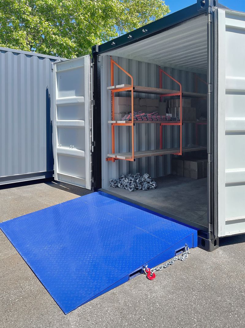 M&B | Heavy Duty Forklift Ramp - Metro Container PTY LTD