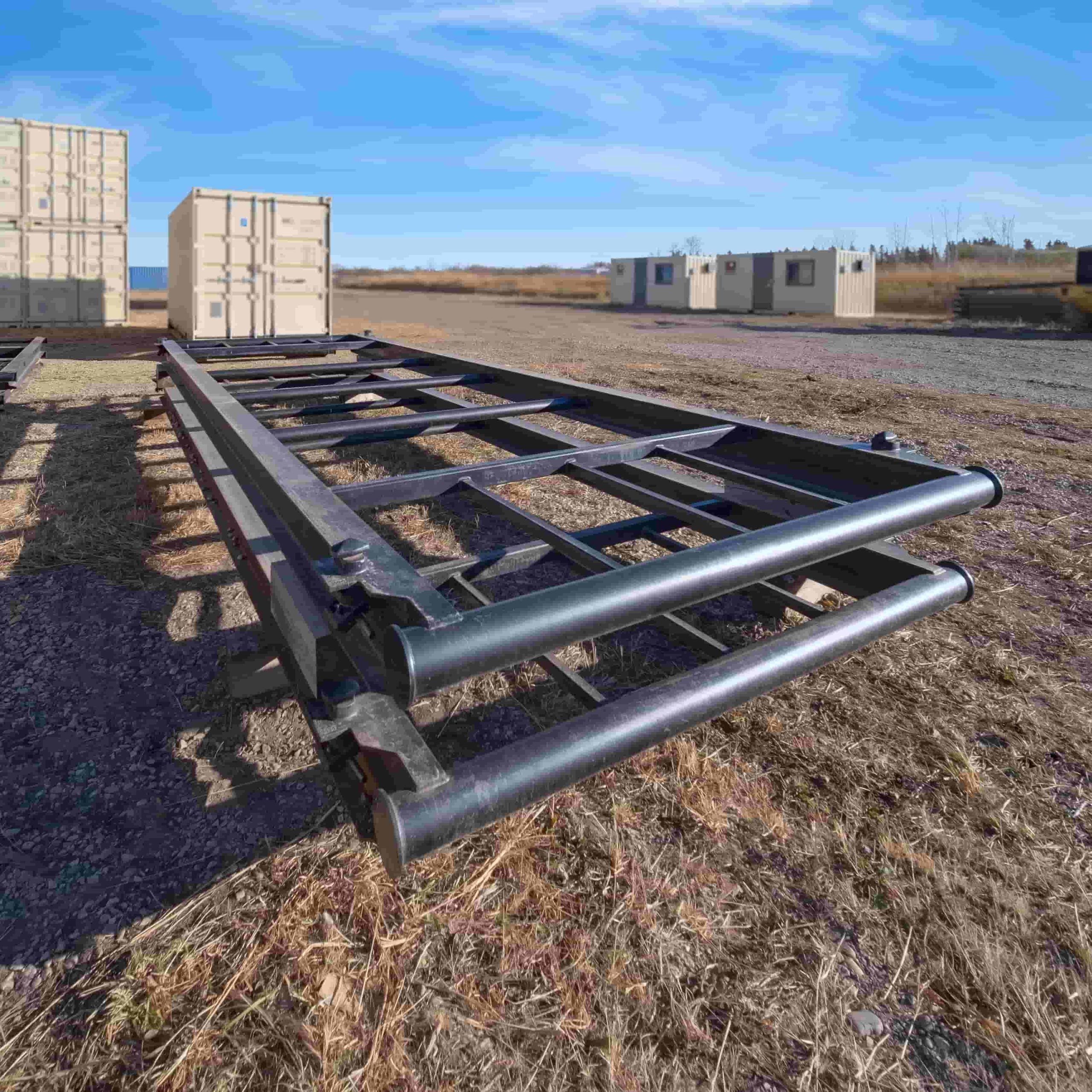 20&rsquo; Container skid w/ twist locks &ldquo;Non-Grated&rdquo; - Metro Container PTY LTD