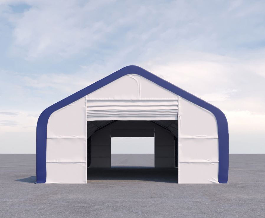 Dual Truss Storage Shelter (30&prime; x 60&prime; x 20&prime;) - Metro Container PTY LTD