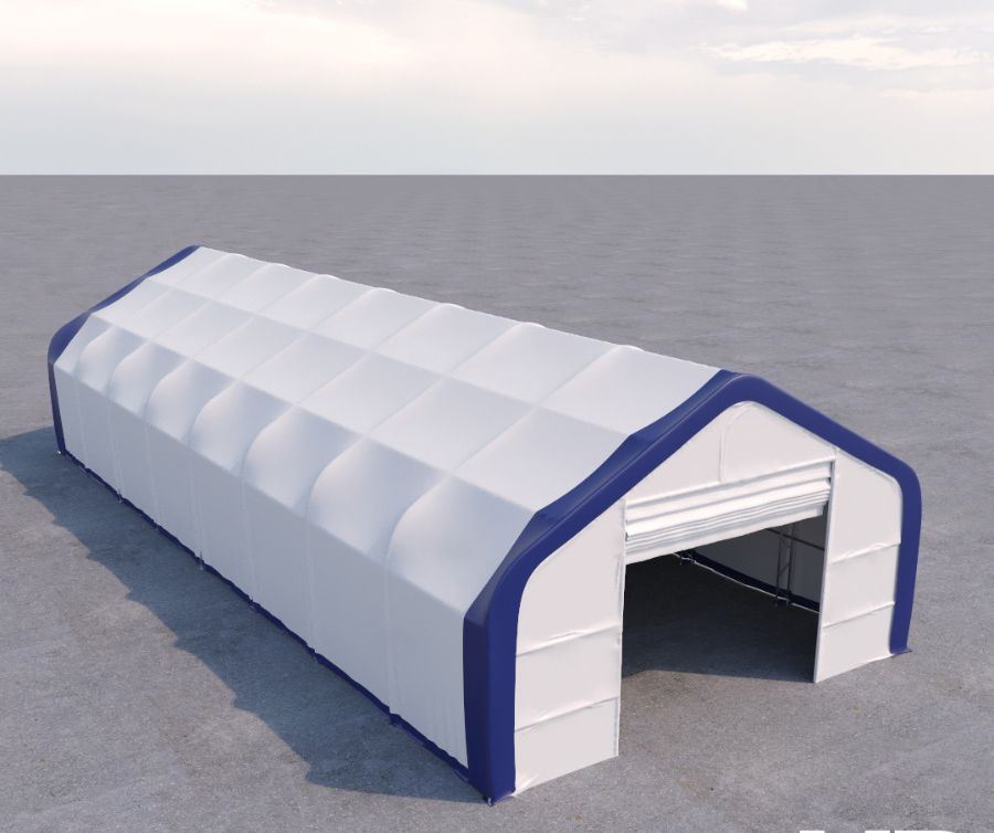 Dual Truss Storage Shelter (30&prime; x 80&prime; x 20&prime;) - Metro Container PTY LTD