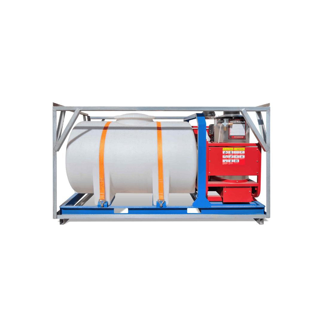 M&B | 4000 PSI Self Contained Hot Water Pressure Washer - Metro Container PTY LTD