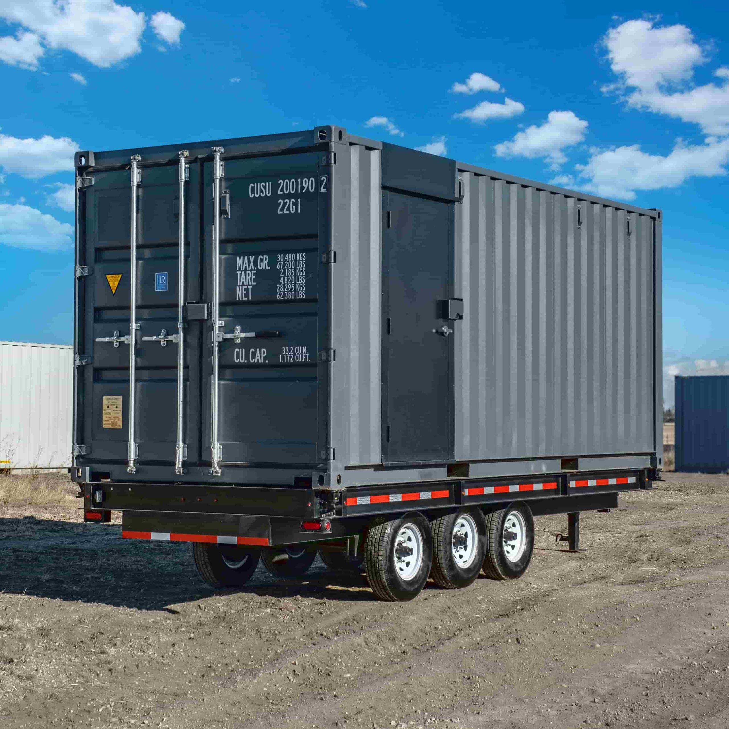 20&rsquo; Bumper Pull Container Chassis - Metro Container PTY LTD