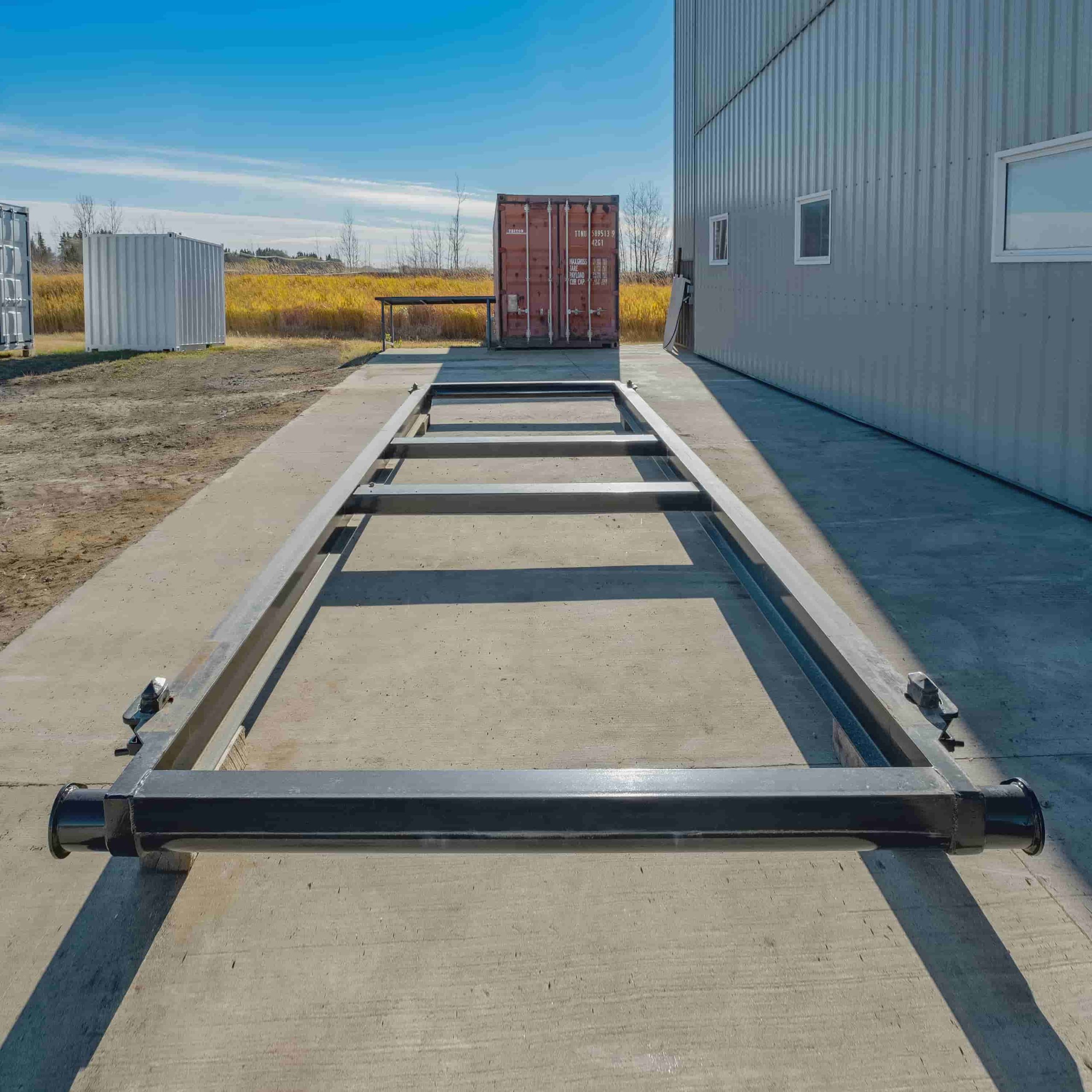20&rsquo; Skid w/ Twist locks &ldquo;Non Grated&rdquo; - Metro Container PTY LTD