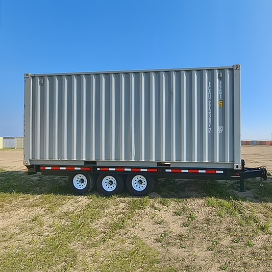 20&rsquo; Bumper Pull Container Chassis - Metro Container PTY LTD