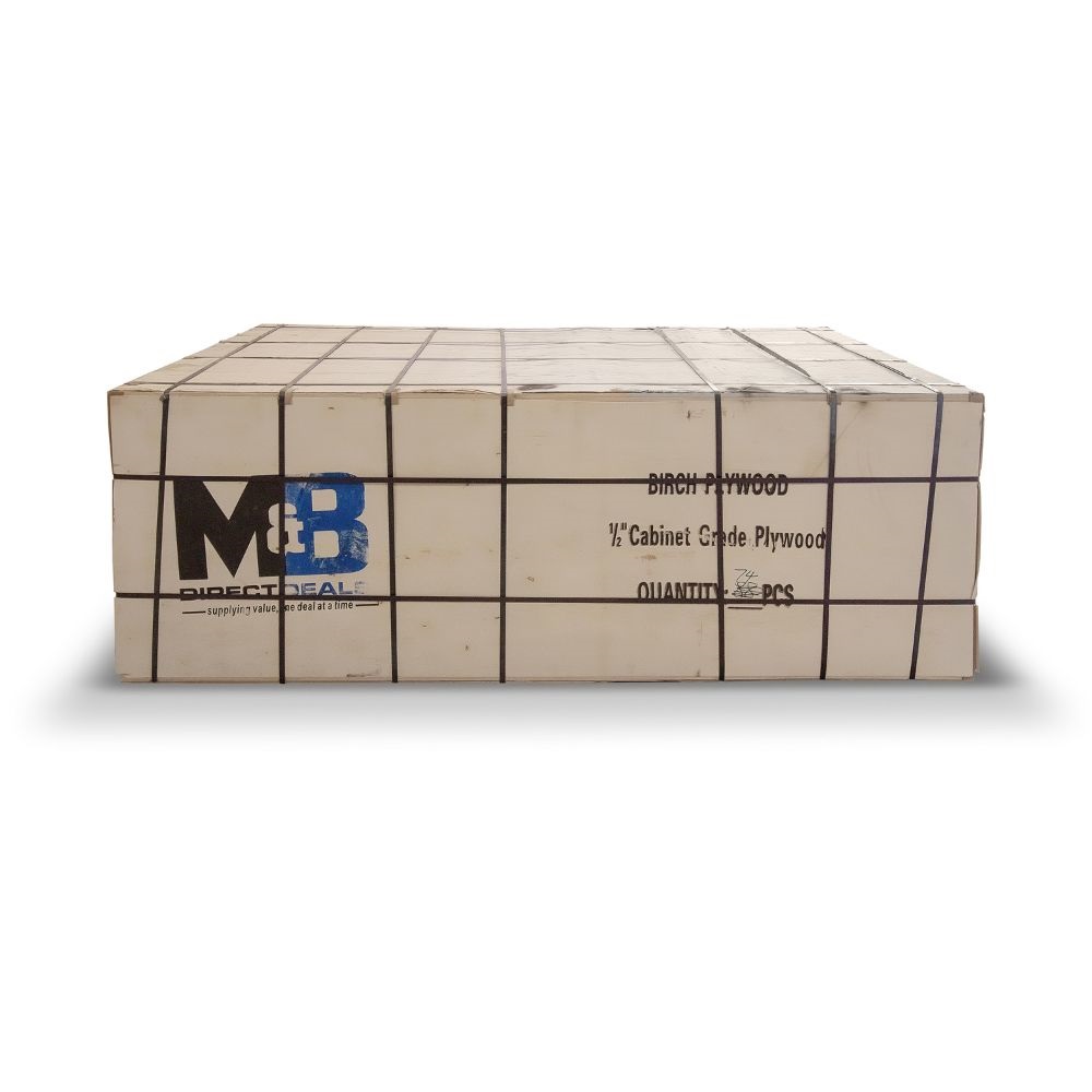 M&B | 1/2&rdquo; Cabinet Grade Birch Plywood - Metro Container PTY LTD