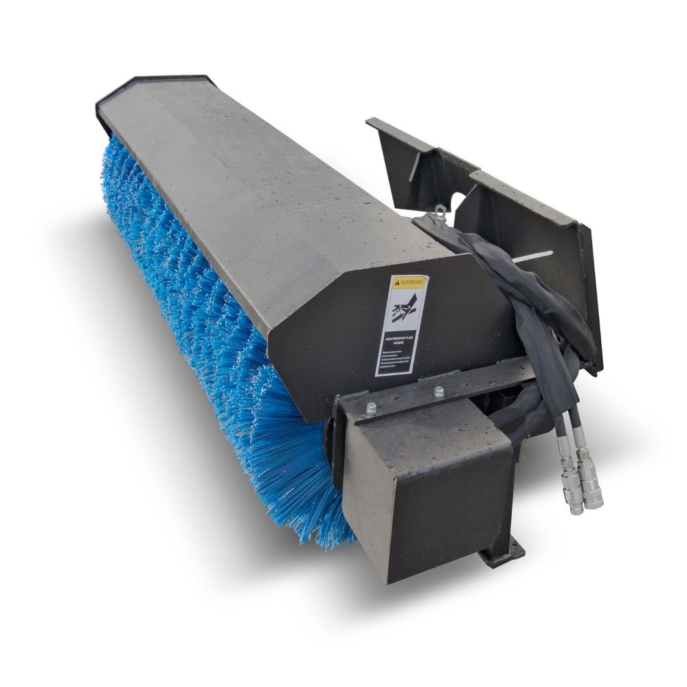M&B | 72&Prime; Skid Steer Angle Broom - Metro Container PTY LTD