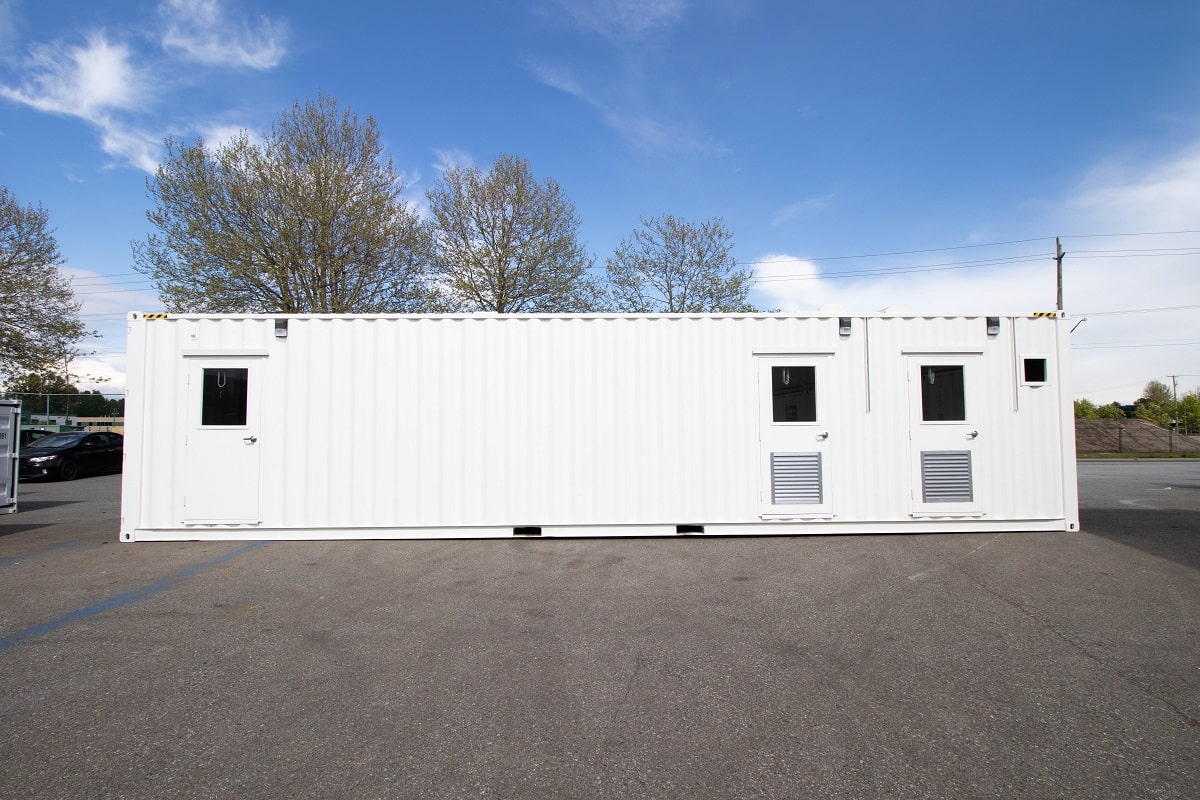 40&rsquo; Custom Mechanical Enclosure - Metro Container PTY LTD