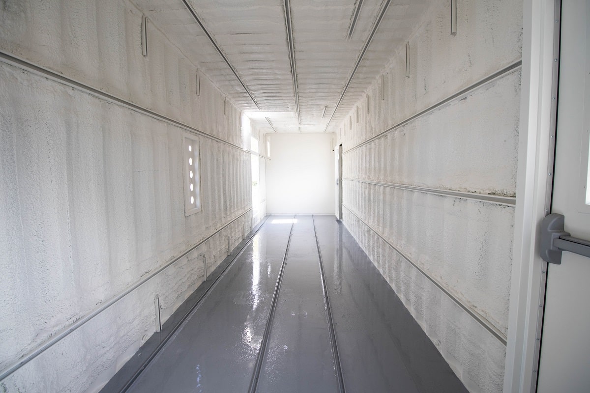 40&rsquo; Custom Mechanical Enclosure - Metro Container PTY LTD