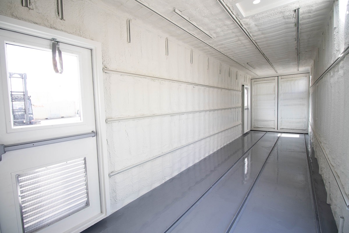 40&rsquo; Custom Mechanical Enclosure - Metro Container PTY LTD