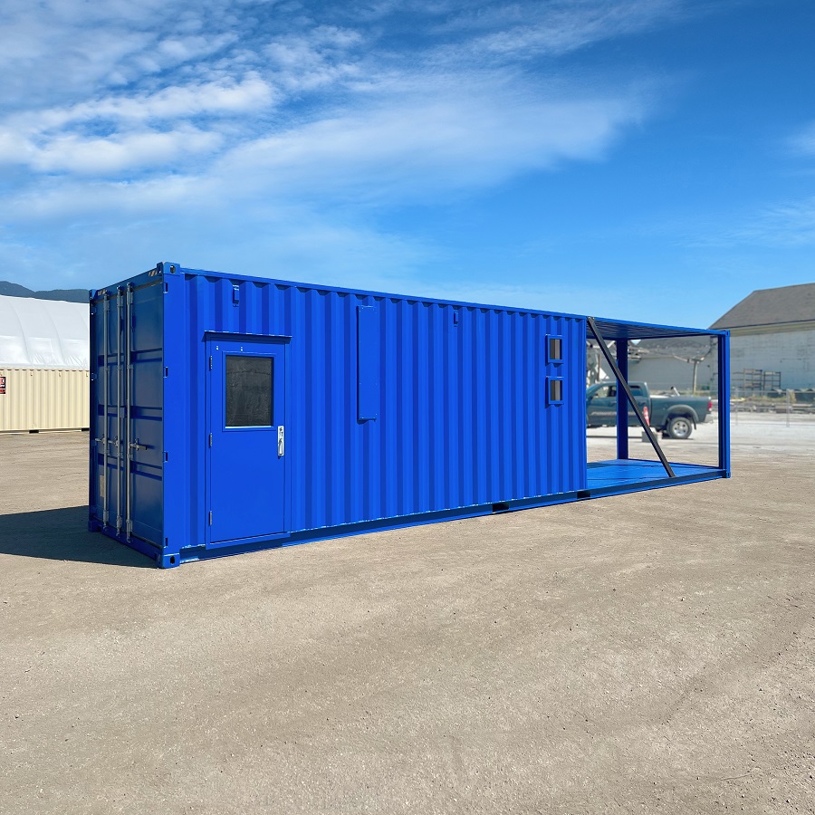 40&rsquo; Custom Equipment Enclosure - Metro Container PTY LTD