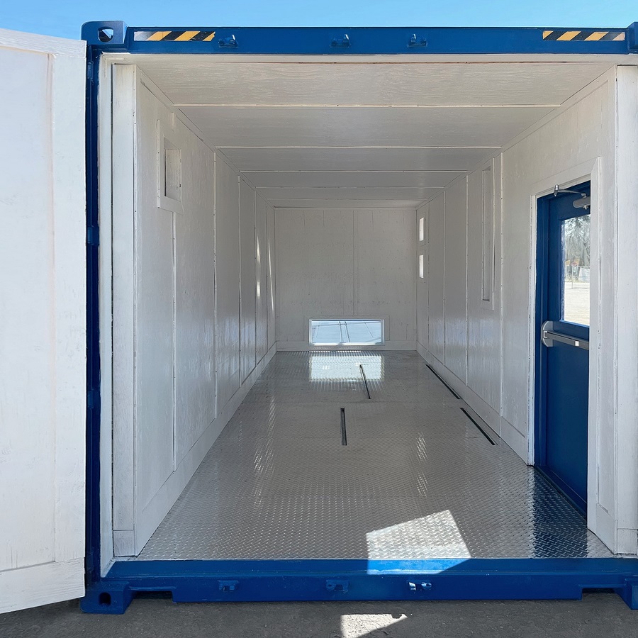 40&rsquo; Custom Equipment Enclosure - Metro Container PTY LTD