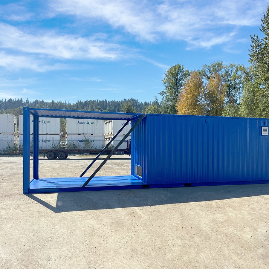 40&rsquo; Custom Equipment Enclosure - Metro Container PTY LTD