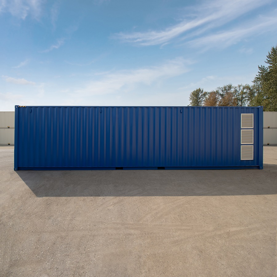40&rsquo; Custom Equipment Housing Unit - Metro Container PTY LTD
