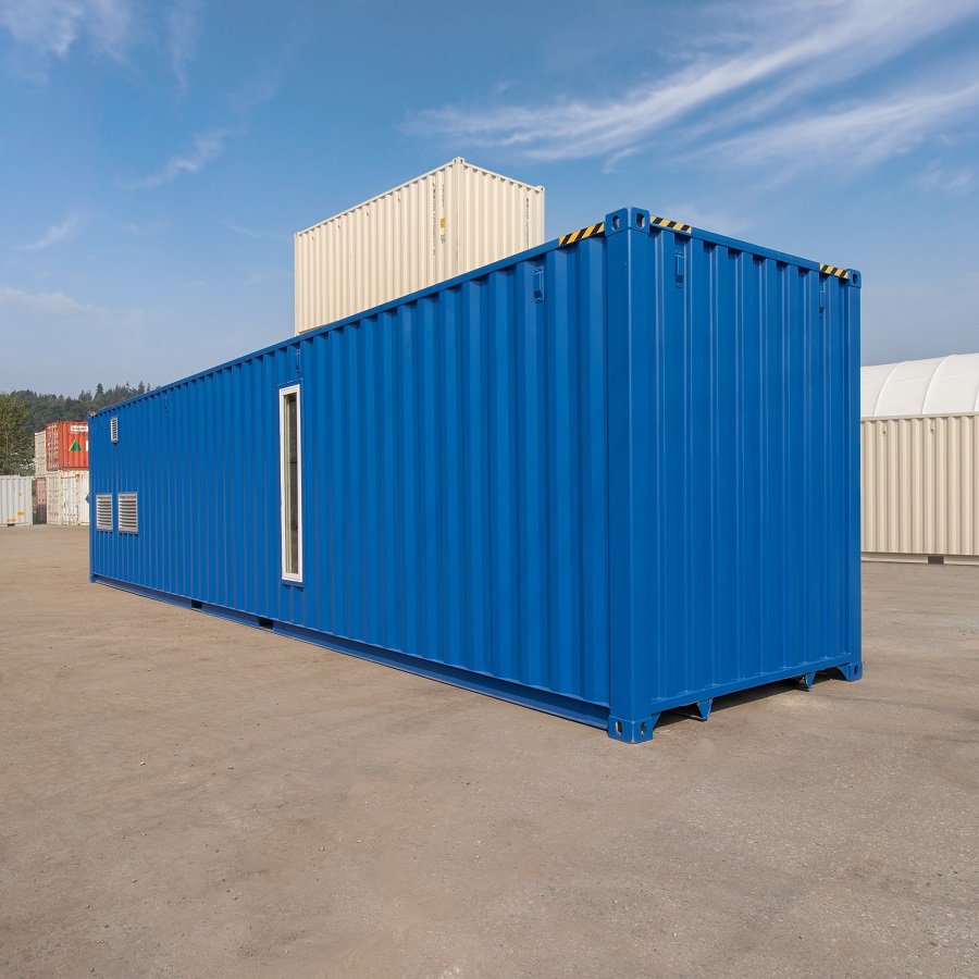 40&rsquo; Custom Equipment Housing Unit - Metro Container PTY LTD