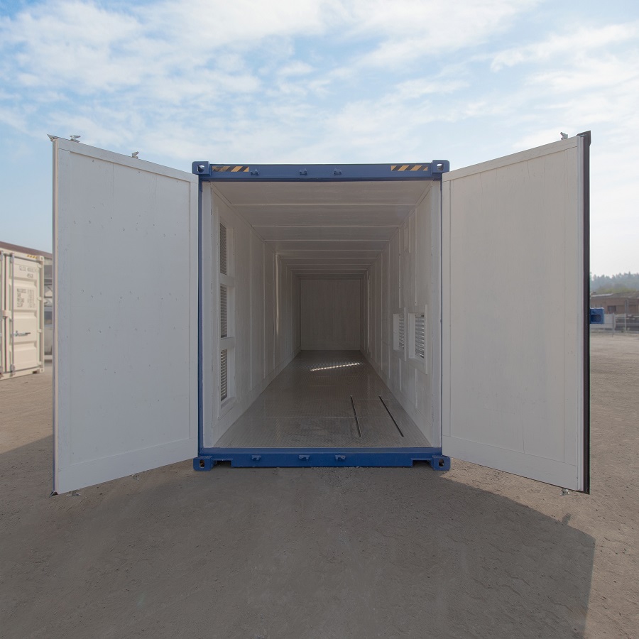 40&rsquo; Custom Equipment Housing Unit - Metro Container PTY LTD