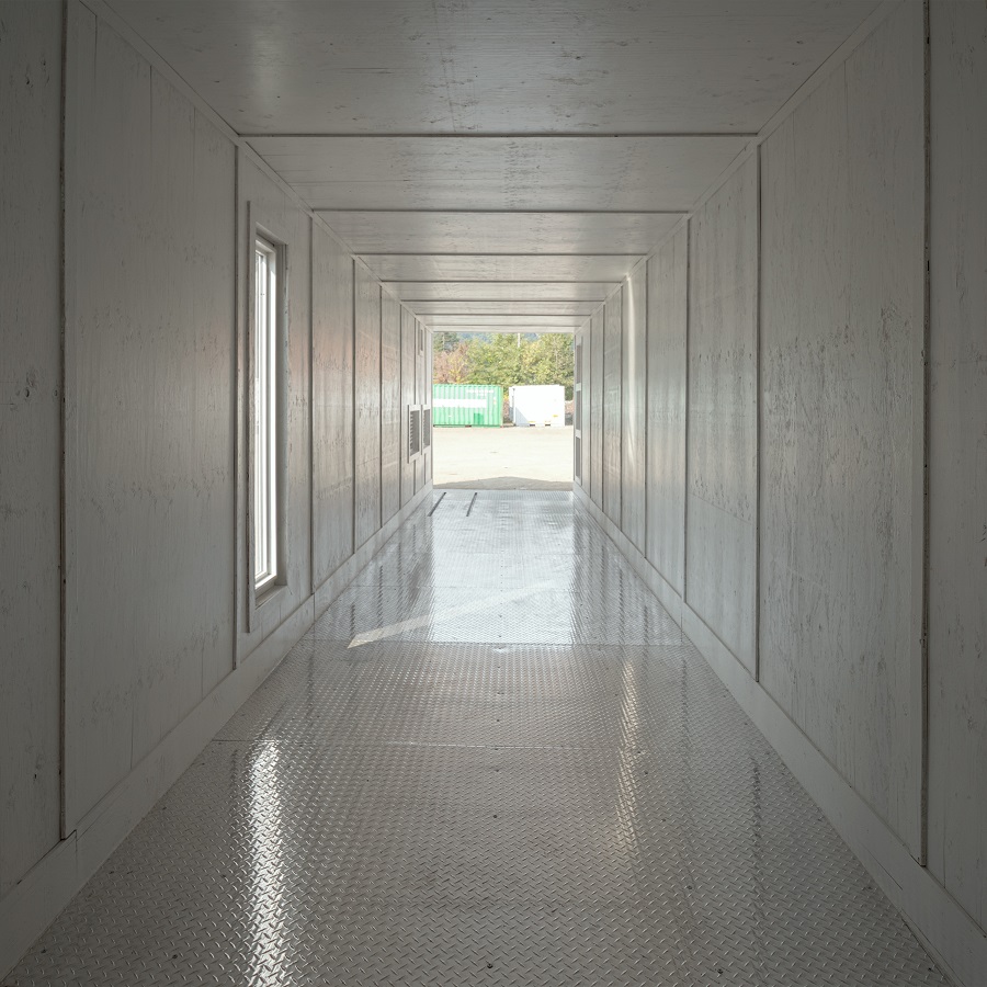 40&rsquo; Custom Equipment Housing Unit - Metro Container PTY LTD