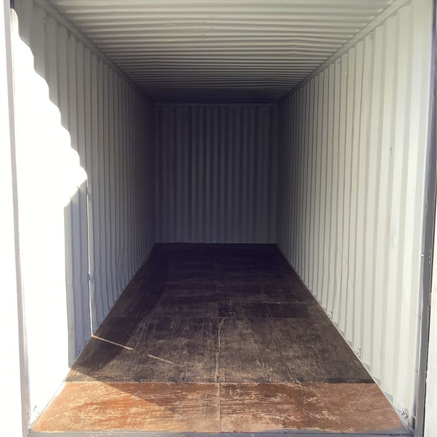 25&rsquo;HC Used Shipping Container (Painted Slate Grey) - Metro Container PTY LTD
