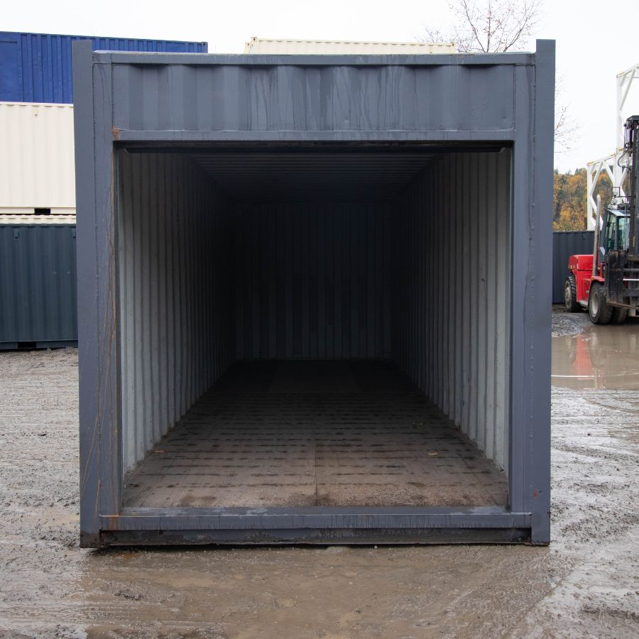 25&prime; Cut-Down Shipping Container w/Roll-Up Door - Metro Container PTY LTD