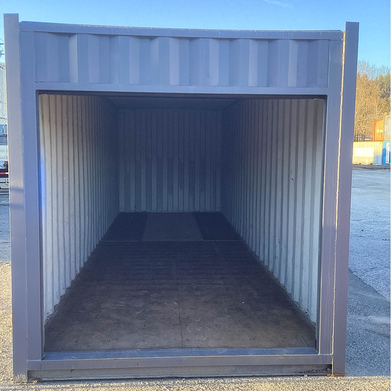26&prime; Cut-Down Shipping Container w/Roll-Up Door - Metro Container PTY LTD