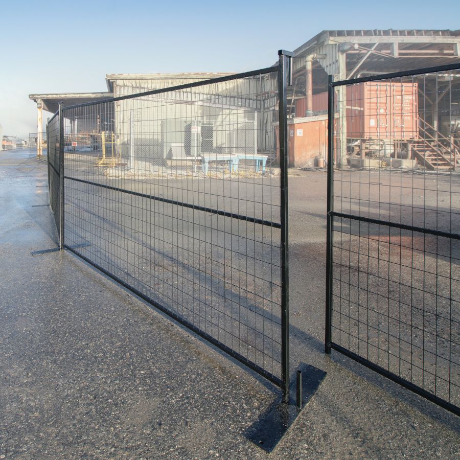 Temporary Fencing - Metro Container PTY LTD