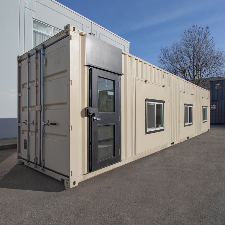 40&rsquo; Art Studio w/Flip up Doors - Metro Container PTY LTD