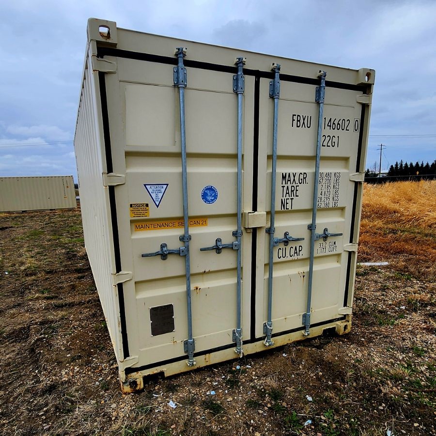 20&rsquo; New (1-Trip) Container w/ Shelving on BOTH sides - Metro Container PTY LTD